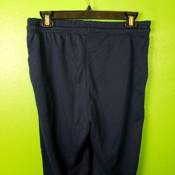 Halston Studio Soft Comfy Lounge wear Navy Blue Jogger Pants Size XS/X-Small - Picture 5 of 11